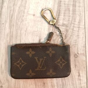 Louis Vuitton Monogram Pochette Cles Coin Case Vintage